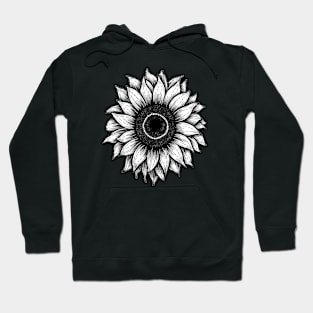 Sunflower Black and White Hoodie